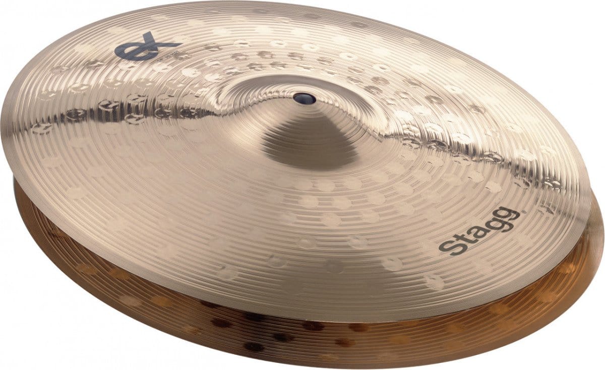 Stagg 14” EX Brilliant Medium Hi-hats Hi-Hats Stagg - RiverCity Rockstar Academy Music Store, Salem Keizer Oregon