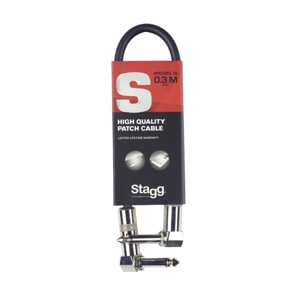 Stagg 4" Patch Cable Guitar/Bass Accessories Stagg - RiverCity Rockstar Academy Music Store, Salem Keizer Oregon