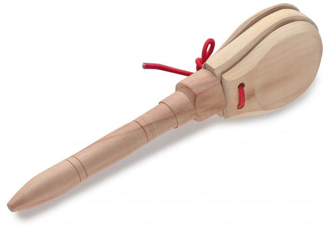 Stagg Wood Castanets on Handle Hand Percussion Stagg - RiverCity Rockstar Academy Music Store, Salem Keizer Oregon