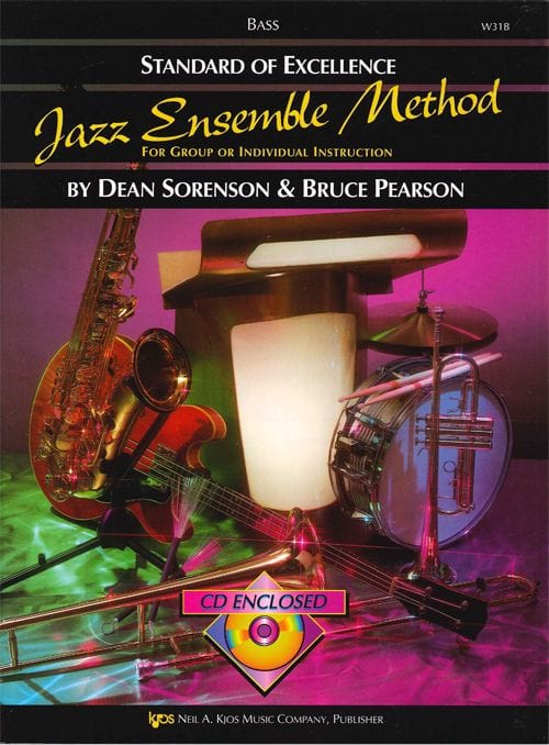 Standard of Excellence Jazz Ensemble Method, Bass Band Method Books Kjos Publishing - RiverCity Rockstar Academy Music Store, Salem Keizer Oregon