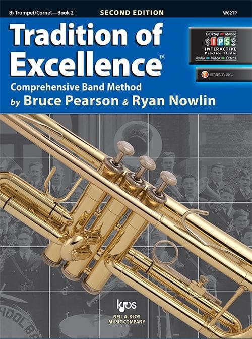 Excellence B♭ Trumpet/Cornet Book 2 Band Method Books Kjos Publishing - RiverCity Rockstar Academy Music Store, Salem Keizer Oregon