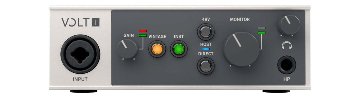 Universal Audio VOLT-1 USB Audio Interface Pro Audio Universal Audio - RiverCity Rockstar Academy Music Store, Salem Keizer Oregon