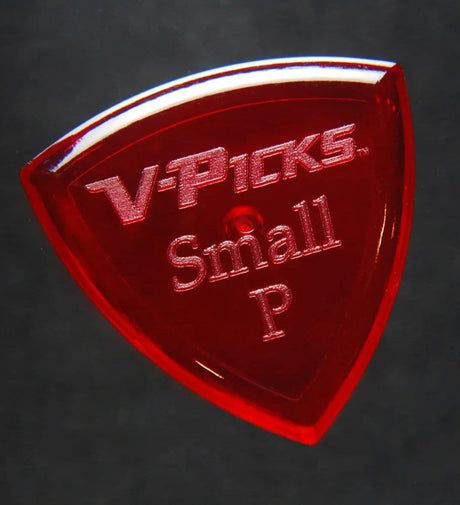 V-Picks Small Pointed Ruby Red Picks V-Picks - RiverCity Rockstar Academy Music Store, Salem Keizer Oregon