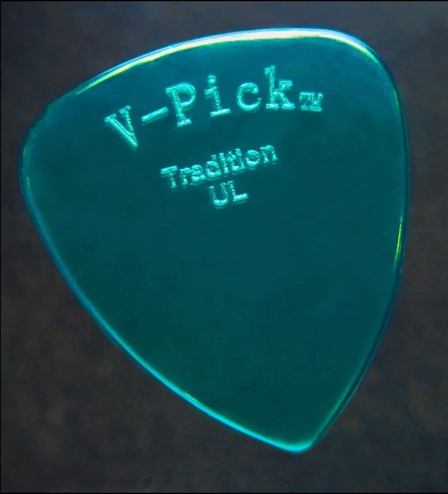 V-Picks Traditional Ultra Lite Teal Picks V-Picks - RiverCity Rockstar Academy Music Store, Salem Keizer Oregon