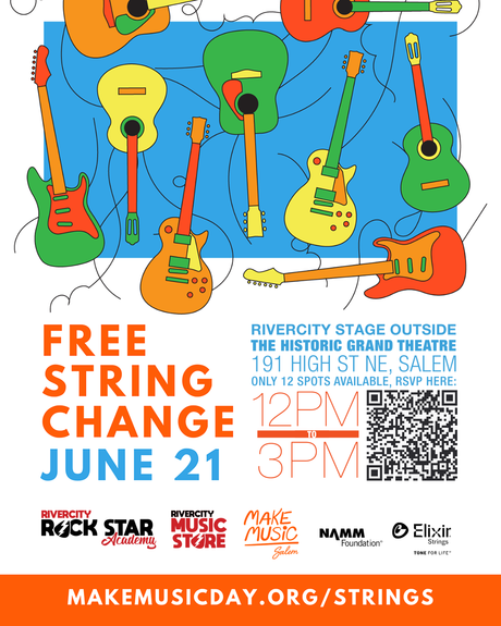 String Together with RiverCity on Make Music Day 2025