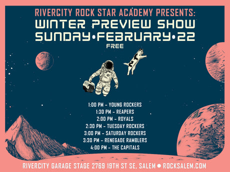 RiverCity Winter Preview Show is Back! – Live Music in Salem on February 22