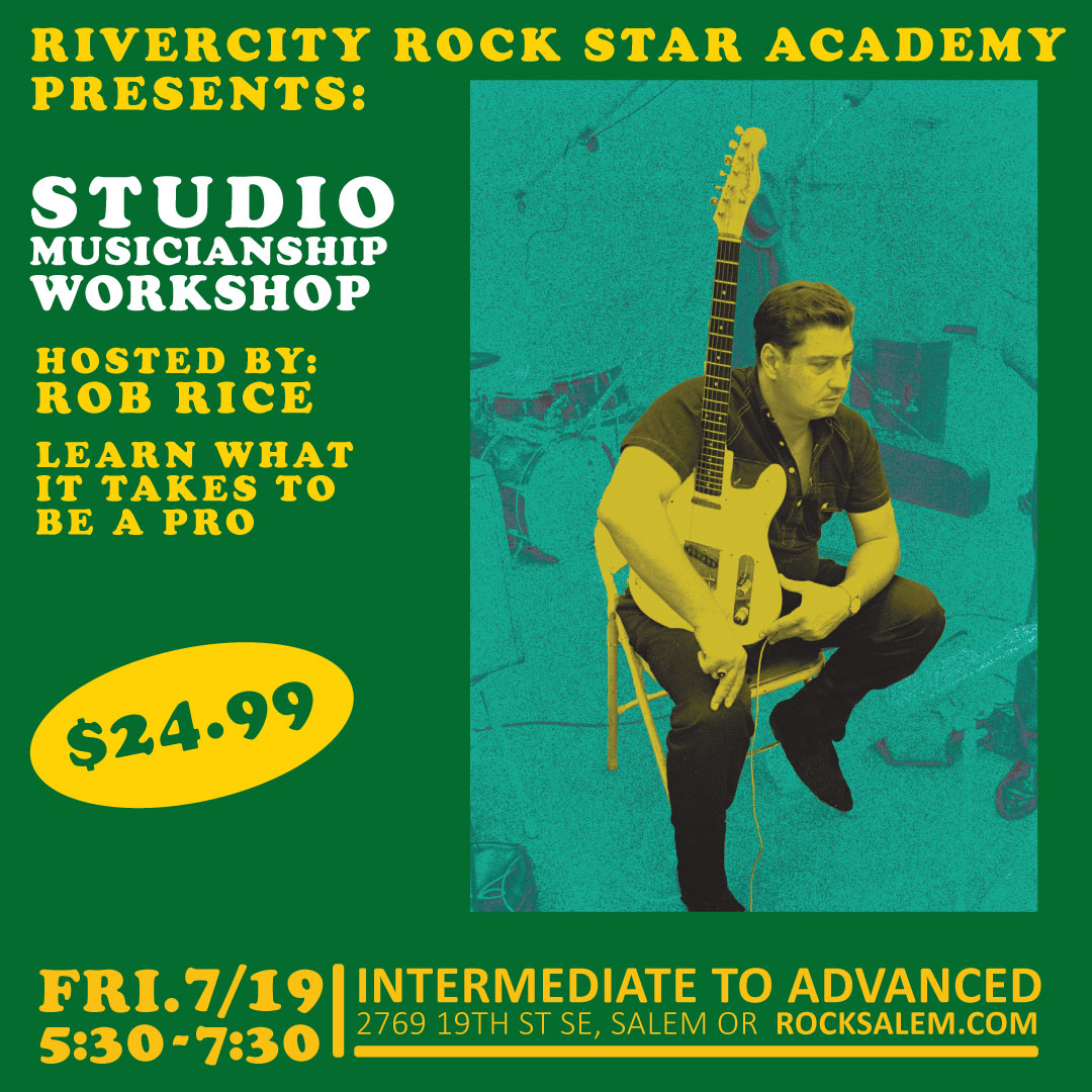 Master the Art of Studio Musicianship: A Professional Workshop in Salem, Oregon