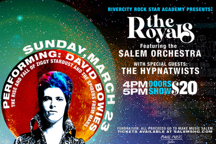 Experience the Music of David Bowie’s Ziggy Stardust – Live in Salem!