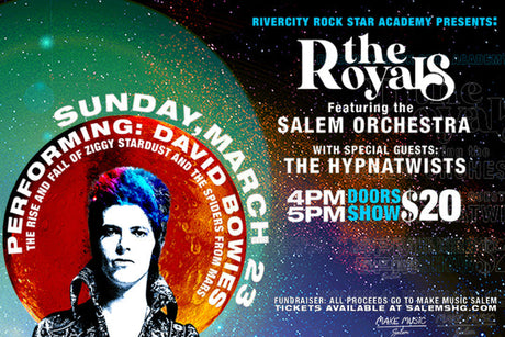Experience the Music of David Bowie’s Ziggy Stardust – Live in Salem!