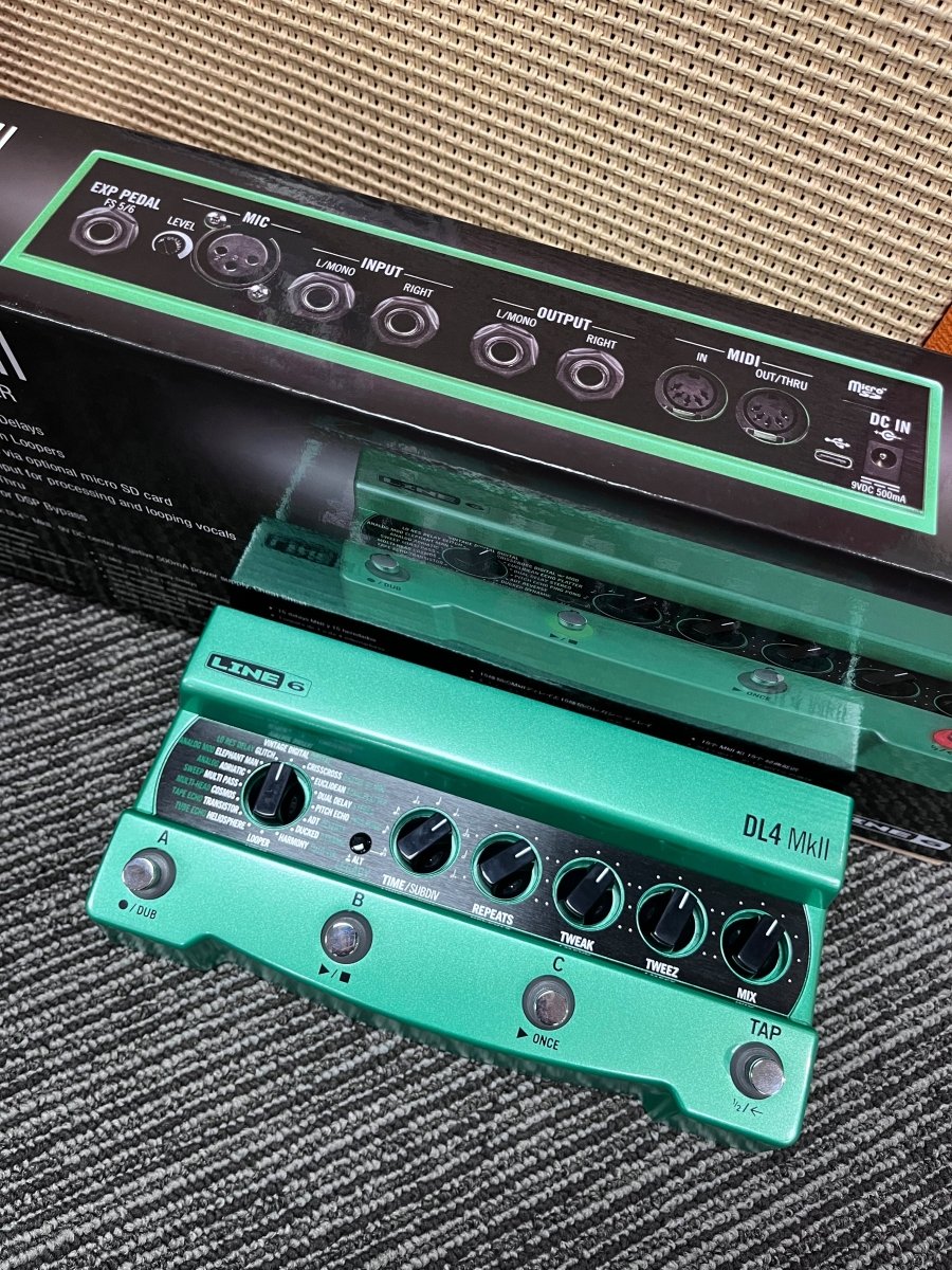 New Product Alert: Line 6 DL4 MKII Delay and Looper! - RiverCity Rockstar Academy Music Store