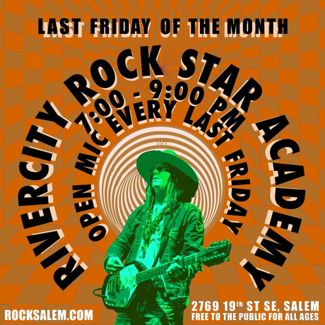 OCTOBER OPEN MIC! - RiverCity Rock Star Academy Music Store