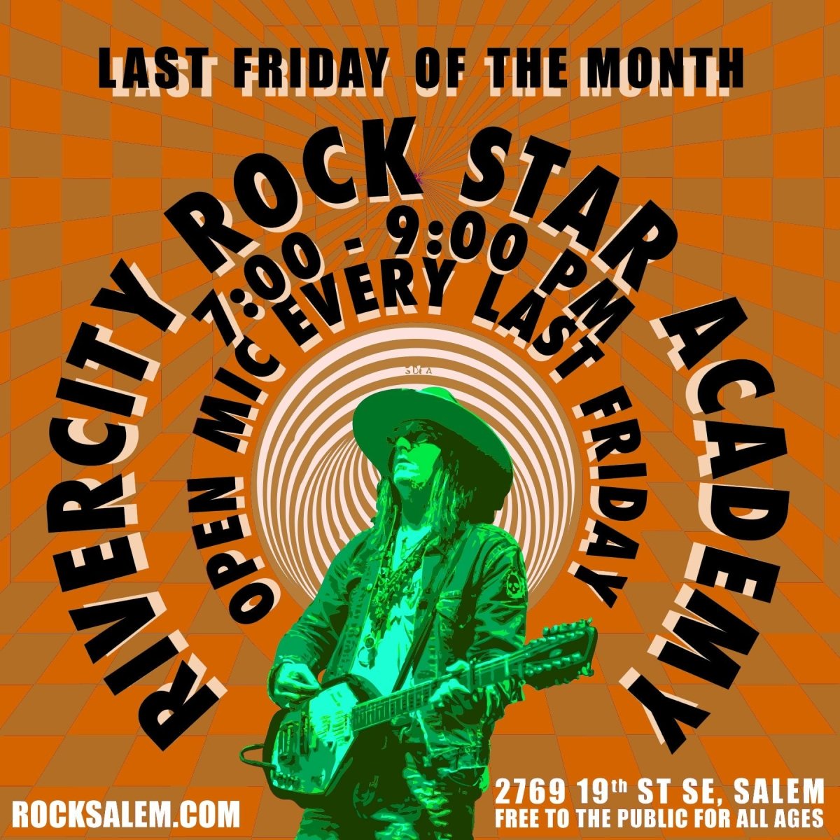 OCTOBER OPEN MIC! - RiverCity Rockstar Academy Music Store