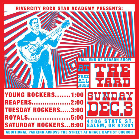 RiverCity Rock Star Academy Fall Shows - RiverCity Rock Star Academy Music Store