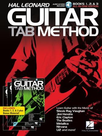 Hal Leonard Guitar Tab Method: Books 1, 2 & 3 All-in-One Edition! Guitar Books Hal Leonard - RiverCity Rockstar Academy Music Store, Salem Keizer Oregon