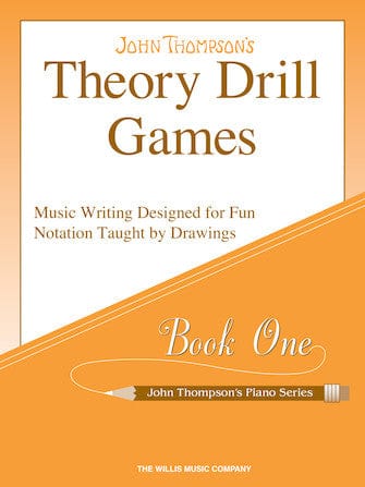 John Thompson's Theory Drill Games - Book 1 Elementary Level Piano Books Hal Leonard - RiverCity Rockstar Academy Music Store, Salem Keizer Oregon