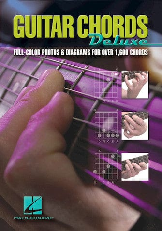 Guitar Chords Deluxe Full-Color Photos & Diagrams for Over 1,600 Chords Guitar Books Hal Leonard - RiverCity Rockstar Academy Music Store, Salem Keizer Oregon