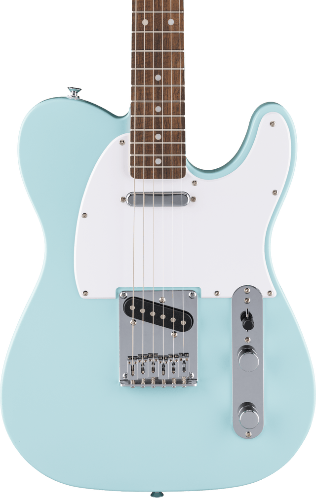 Used Squier Limited Edition Sonic Telecaster Electric Guitar Daphne Blue Electric Guitars Squier - RiverCity Rockstar Academy Music Store, Salem Keizer Oregon