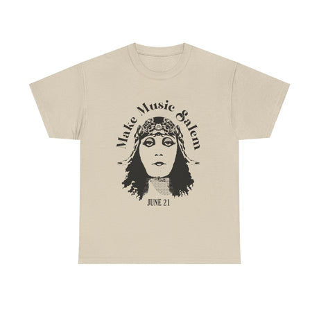Make Music Day Salem Elsinore Girl Black Logo T-Shirt T-Shirt Printify - RiverCity Rockstar Academy Music Store, Salem Keizer Oregon
