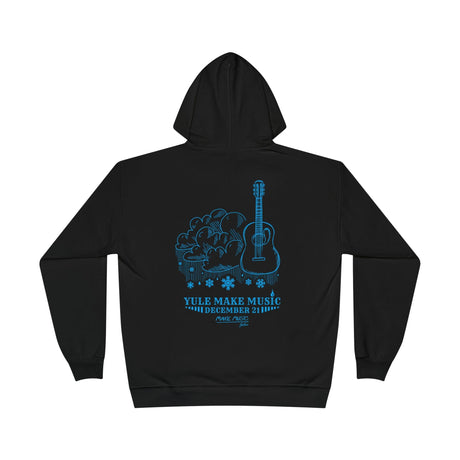 Yule Make Music Pullover Hoodie Sweatshirt Hoodie Printify - RiverCity Rockstar Academy Music Store, Salem Keizer Oregon
