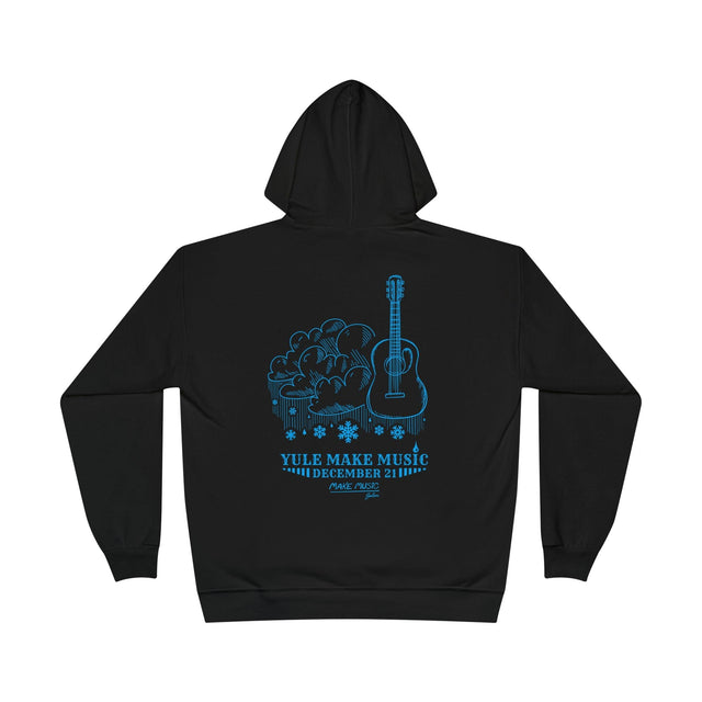 Yule Make Music Pullover Hoodie Sweatshirt Hoodie Printify - RiverCity Rockstar Academy Music Store, Salem Keizer Oregon