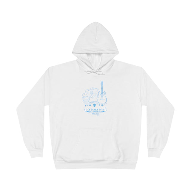 Yule Make Music Pullover Hoodie Sweatshirt Hoodie Printify - RiverCity Rockstar Academy Music Store, Salem Keizer Oregon