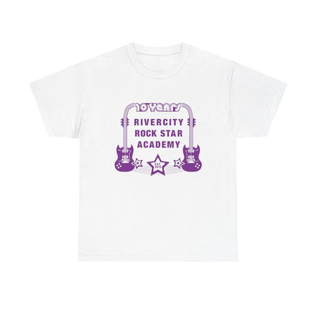 RiverCity 10 Year Anniversary T-Shirts (White) Apparel RiverCity Music Store - RiverCity Rockstar Academy Music Store, Salem Keizer Oregon