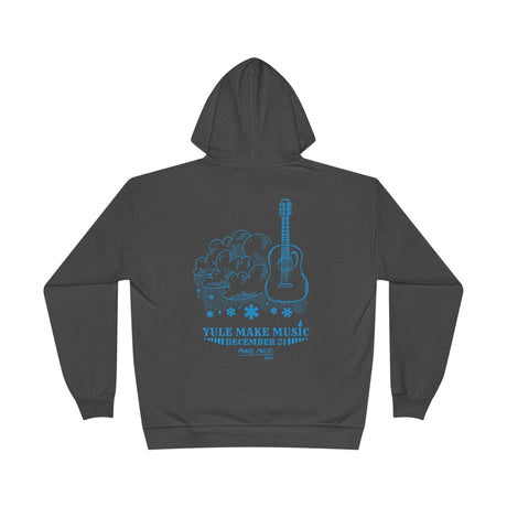 Yule Make Music Pullover Hoodie Sweatshirt Hoodie Printify - RiverCity Rockstar Academy Music Store, Salem Keizer Oregon