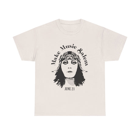 Make Music Day Salem Elsinore Girl Black Logo T-Shirt T-Shirt Printify - RiverCity Rockstar Academy Music Store, Salem Keizer Oregon