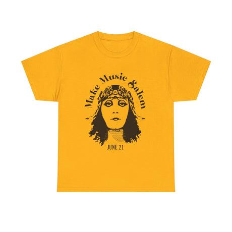 Make Music Day Salem Elsinore Girl Black Logo T-Shirt T-Shirt Printify - RiverCity Rockstar Academy Music Store, Salem Keizer Oregon