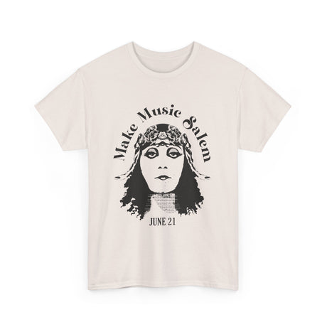 Make Music Day Salem Elsinore Girl Black Logo T-Shirt T-Shirt Printify - RiverCity Rockstar Academy Music Store, Salem Keizer Oregon