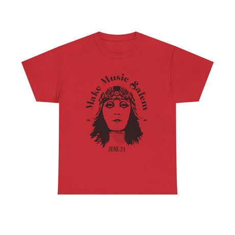 Make Music Day Salem Elsinore Girl Black Logo T-Shirt T-Shirt Printify - RiverCity Rockstar Academy Music Store, Salem Keizer Oregon