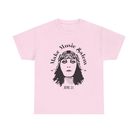 Make Music Day Salem Elsinore Girl Black Logo T-Shirt T-Shirt Printify - RiverCity Rockstar Academy Music Store, Salem Keizer Oregon