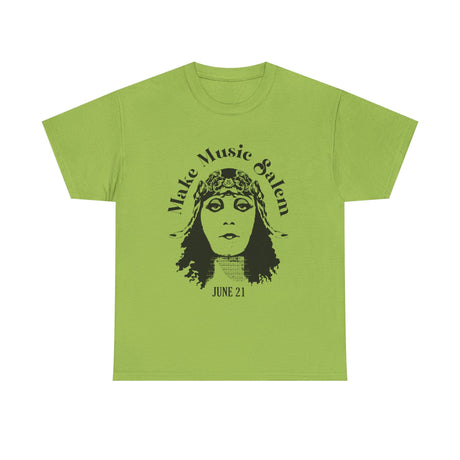 Make Music Day Salem Elsinore Girl Black Logo T-Shirt T-Shirt Printify - RiverCity Rockstar Academy Music Store, Salem Keizer Oregon