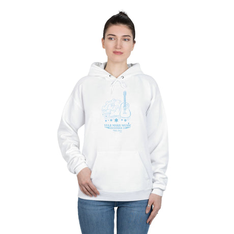 Yule Make Music Pullover Hoodie Sweatshirt Hoodie Printify - RiverCity Rockstar Academy Music Store, Salem Keizer Oregon
