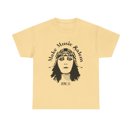 Make Music Day Salem Elsinore Girl Black Logo T-Shirt T-Shirt Printify - RiverCity Rockstar Academy Music Store, Salem Keizer Oregon