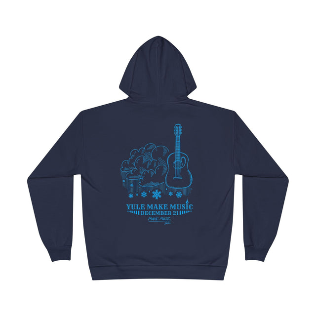 Yule Make Music Pullover Hoodie Sweatshirt Hoodie Printify - RiverCity Rockstar Academy Music Store, Salem Keizer Oregon