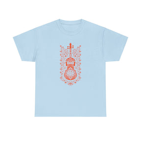 Make Music Salem Floral Violin T-Shirt T-Shirt Printify - RiverCity Rockstar Academy Music Store, Salem Keizer Oregon
