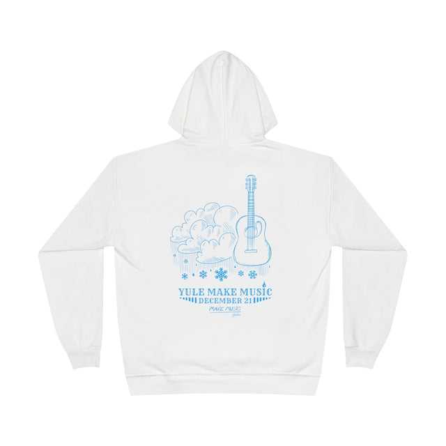 Yule Make Music Pullover Hoodie Sweatshirt Hoodie Printify - RiverCity Rockstar Academy Music Store, Salem Keizer Oregon