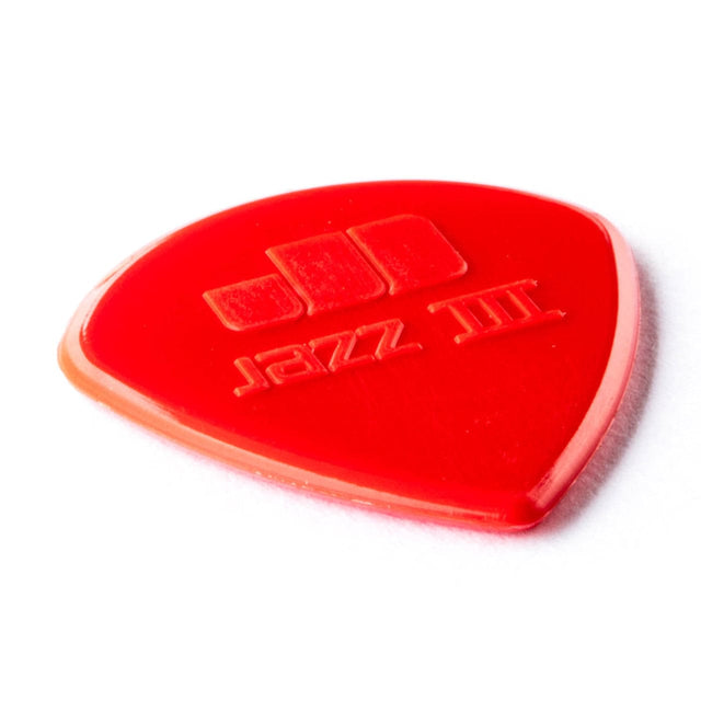 Dunlop Jazz III Red Nylon Pick 6-Pack Picks Dunlop - RiverCity Rockstar Academy Music Store, Salem Keizer Oregon