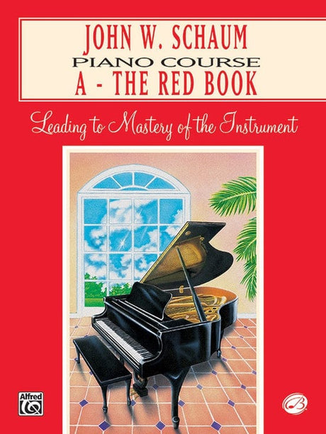 John W. Schaum Piano Course, A: The Red Book Piano Books Belwin - RiverCity Rockstar Academy Music Store, Salem Keizer Oregon
