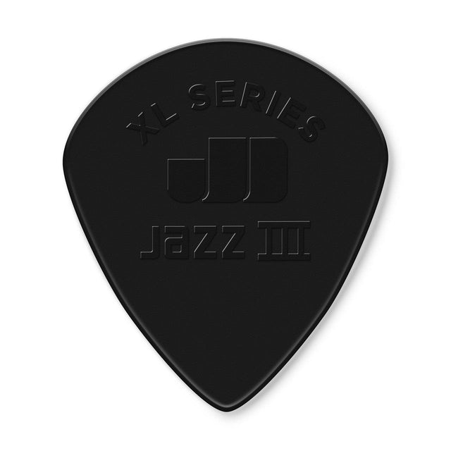 Dunlop Jazz III XL Black Pick 6-Pack Picks Dunlop - RiverCity Rockstar Academy Music Store, Salem Keizer Oregon