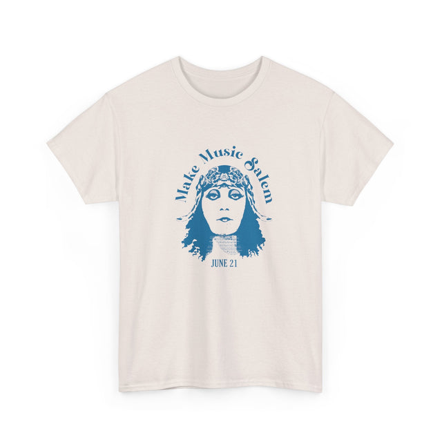 Make Music Day Salem Elsinore Girl Blue Logo T-Shirt T-Shirt Printify - RiverCity Rockstar Academy Music Store, Salem Keizer Oregon