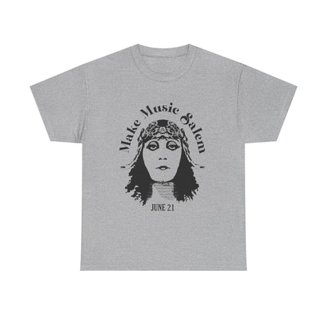 Make Music Day Salem Elsinore Girl Black Logo T-Shirt T-Shirt Printify - RiverCity Rockstar Academy Music Store, Salem Keizer Oregon