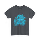 Make Music Day Salem Peace Love Blue Logo T-Shirt T-Shirt Printify - RiverCity Rockstar Academy Music Store, Salem Keizer Oregon