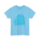 Make Music Day Salem Peace Love Blue Logo T-Shirt T-Shirt Printify - RiverCity Rockstar Academy Music Store, Salem Keizer Oregon