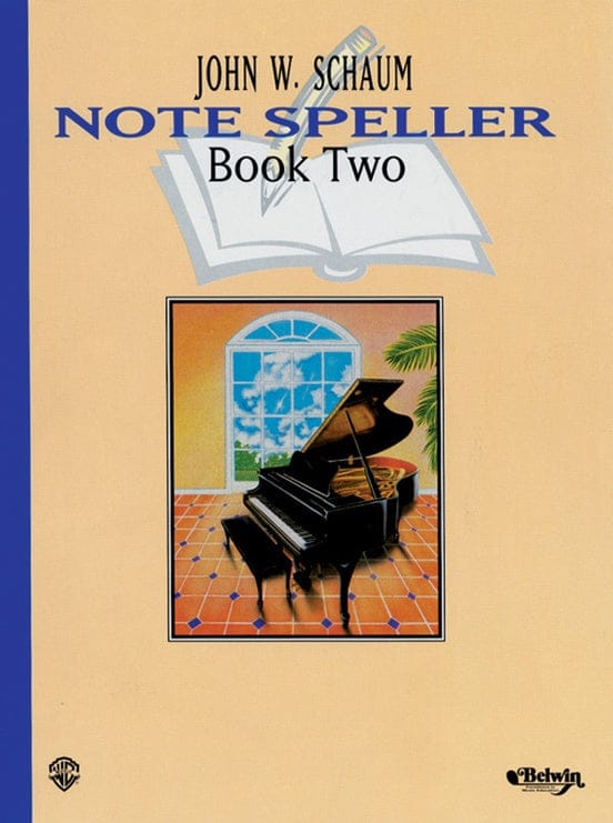 John W. Schaum Note Speller, Book 2 Piano Books Alfred - RiverCity Rockstar Academy Music Store, Salem Keizer Oregon