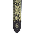 D'Andrea USA Vintage Ace Gold Guitar Strap Straps D'Andrea - RiverCity Rockstar Academy Music Store, Salem Keizer Oregon