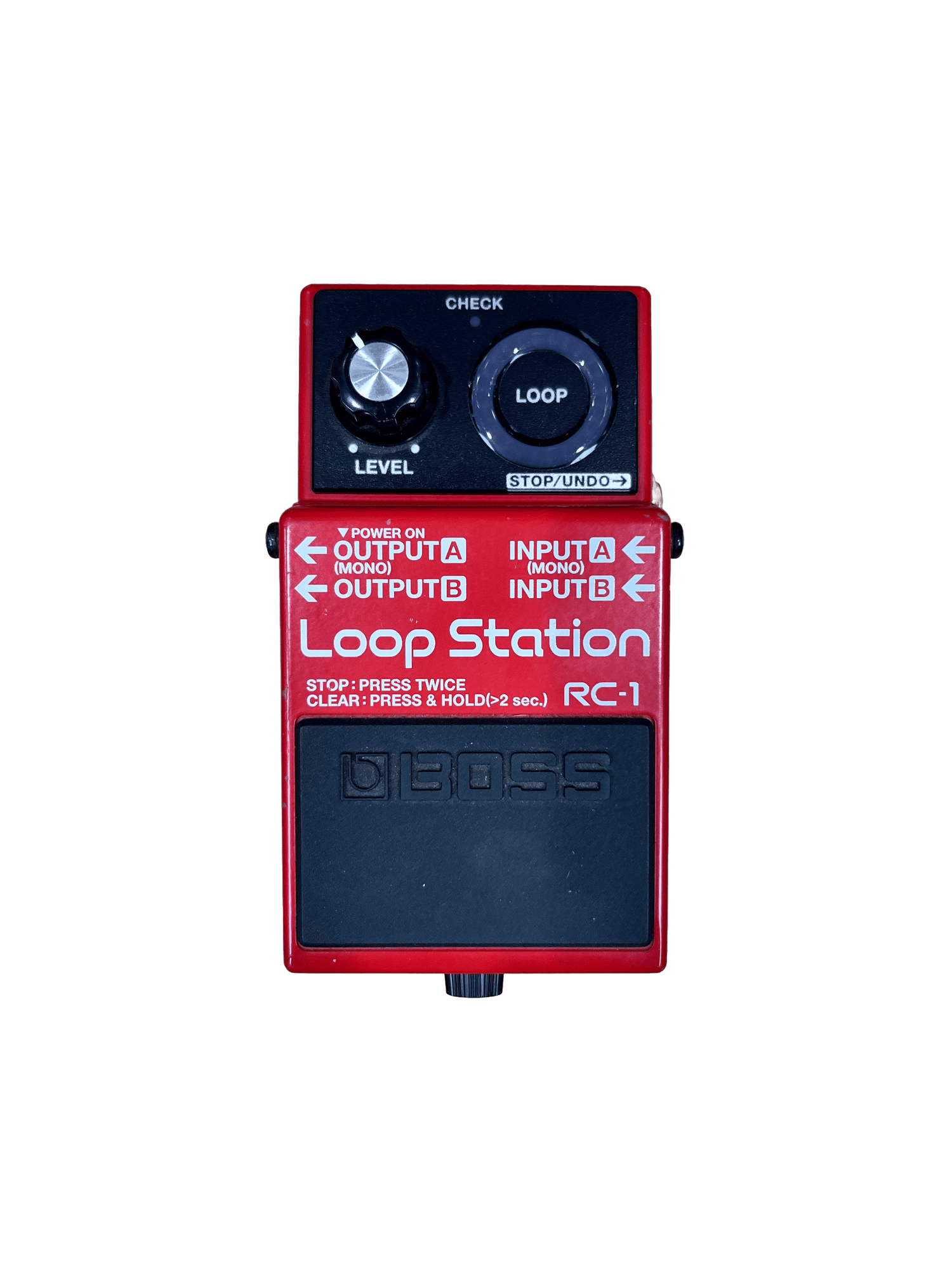 【希少】BOSS RC1 loop station black 希少】BOSS RC1 loop station black Boss RC-1-BK Loop Station