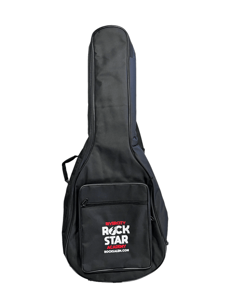 RiverCity Acoustic Dreadnought Guitar Gigbag Level 1 Cases Hardshell/Softshell Henry Heller - RiverCity Rockstar Academy Music Store, Salem Keizer Oregon
