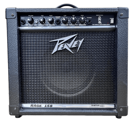 Used Peavey Rage 158 Guitar Combo Amplifier Guitar Combo Peavey - RiverCity Rockstar Academy Music Store, Salem Keizer Oregon